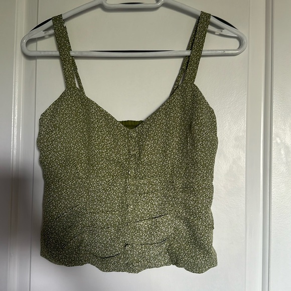 Abercrombie & Fitch Tops - Abercrombie & Fitch Crop floral top
